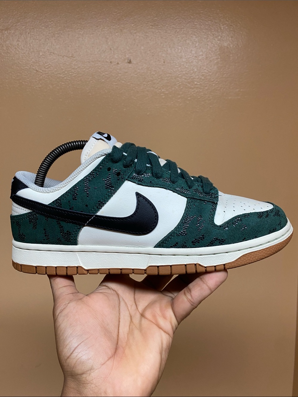 Nike Dunk Low Women's “Green Snake” Size 9 FQ8893-397 - Picture 4 of 17